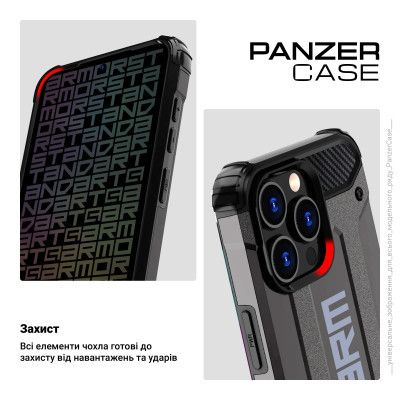 Чехол для мобильного телефона Armorstandart Panzer Samsung S24 Plus Grey (ARM75614) | Зображення 2