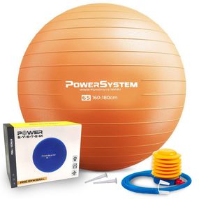 М'яч для фітнесу (фітбол) Павер сістем PS-4012 Ø65 cm PRO Gymball Orange