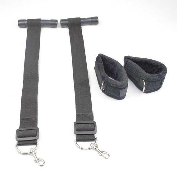 БДСМ подвески на двери с наручникам Sportsheets Door Jam Cuffs – Садо-мазо | Зображення 3