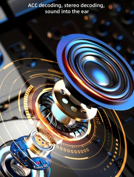 TWS Е6S Бездротові Bluetooth-навушники із шумозаглушенням і мікрофоном, IPX5 водонепроникні. Рожеві | Зображення 5