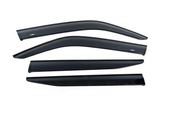 Ветровики на окна (4 шт, HIC) для Toyota Land Cruiser 300 2021- гг