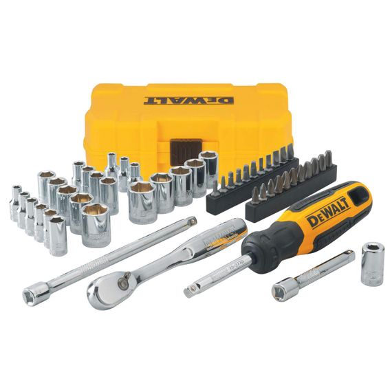 Набор головок и бит 1/4, 50 предметов DeWALT DWMT81610-0 | Зображення 1