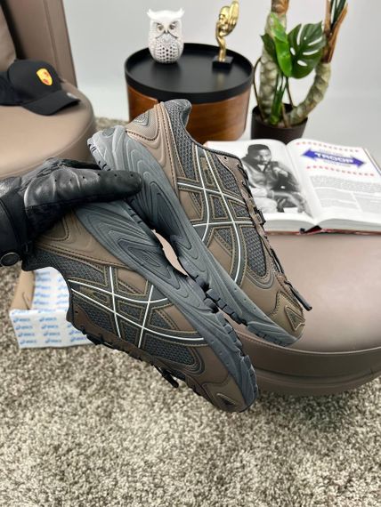 Мужские кроссовки ASICS Gel-Kahana TR V4 Brown Grey Динаміка твого стилю весна / літо / осінь A4171 46 | Зображення 3