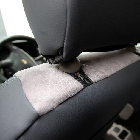 Чохли на сидіння з екошкіри та антари ВАЗ Priora 2171 2009-2018 EMC-Elegant | Зображення 4