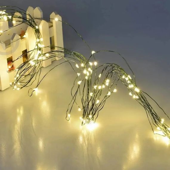 Гірлянда Кінський хвіст з пультом XPRO 3 м 600LED, теплий білий (234574677_475) | Зображення 6