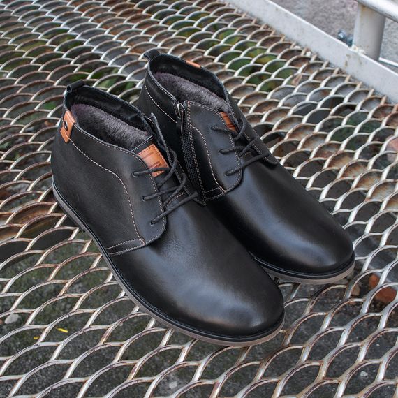 Мужские ботинки черного цвета 45 размер – на стопу 29,5 см | Зображення 3