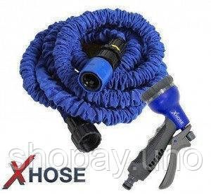 Поливальний шланг X HOSE 60m 200FT ∙ Садовий шланг, що розтягується, для поливу городу | Зображення 1