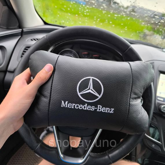 Подушка на підголівник в авто Mercedes-Benz Мерседес, Декоративна подушка підголівник NU-59 | Зображення 4