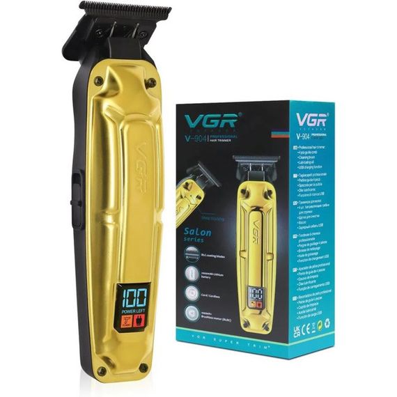 Бездротові машинки для стрижки VGR V-904, Машинка волосся міцна, Універсальний триммер AF-293 для чоловіків