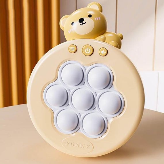 Портативна гра Pop-it Speed Push Game Ver.6 Bear | Зображення 1