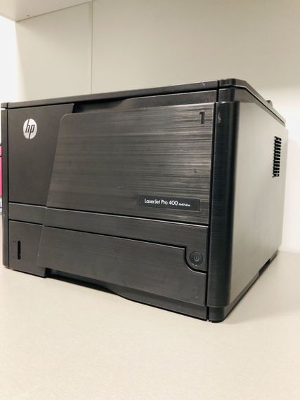 Принтер HP LaserJet Pro 400 M401DNE / монохромний лазерний друк / 1200x1200 dpi / 33 стр/хв / Legal (Max Print Size) / Duplex Print б/в | Зображення 7