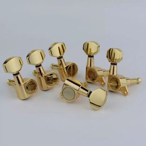 Колки кілки для электрогитары електрогитари гитари гитары 6R WILKINSON WJ02GD золотистые