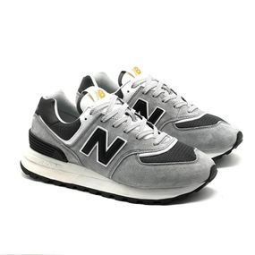 Кросівки весна-літо New Balance колір сірий, чорний