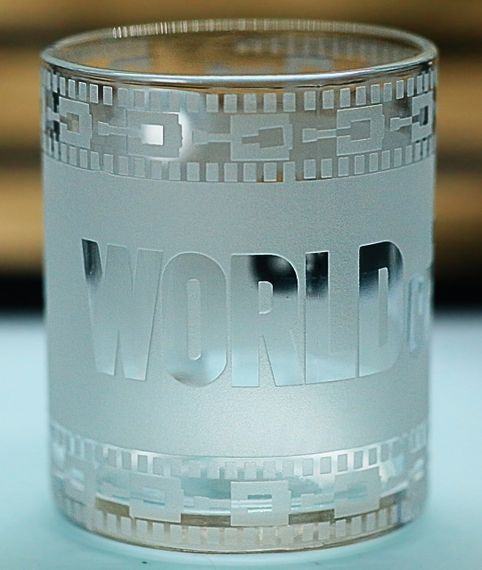 Скляна чашка для чаю  320 мл з гравіюванням Ворлд оф Танкс World of Tanks подарунок для танкіста WOT | Зображення 1