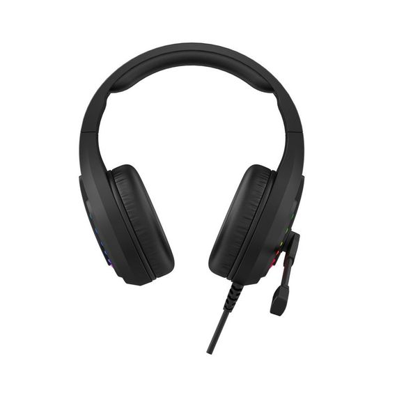 Гарнітура ігрова Bloody G230p з LED підсвічуванням, чорний колір, USB + 3.5 jack | Зображення 4