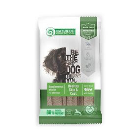 Ласощі для собак з м'ясом птиці Nature's Protection Healthy Skin & Coat 160 гр