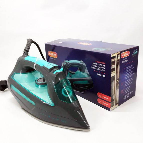 Праска Magio MG-533, Ефективна парова праска для одягу, Парова праска для домашнього використання