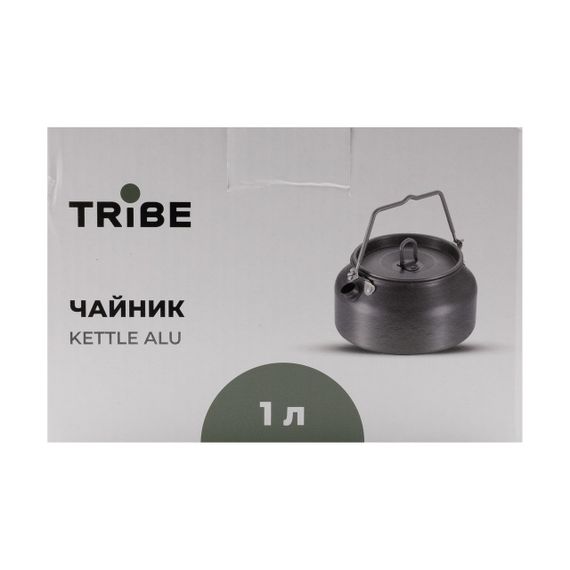 Чайник туристичний Tribe Kettle Alu 1л алюмінієвий, Похідний легкий чайник трайб, Чайник для кемпінгу та риболовлі | Зображення 8