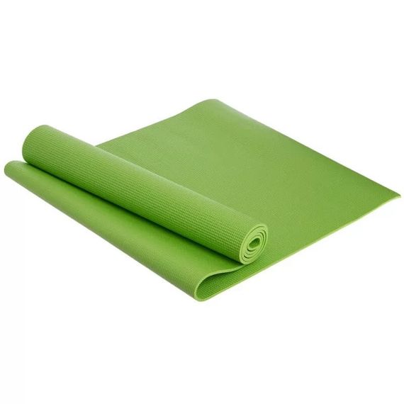 Килимок для йоги та фітнесу Power System PS-4014 PVC Fitness-Yoga Mat Green (173x61x0.6) | Зображення 1