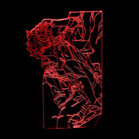 Акриловий світильник-нічник Чайльд Тарталья 2 червоний tty-n001306