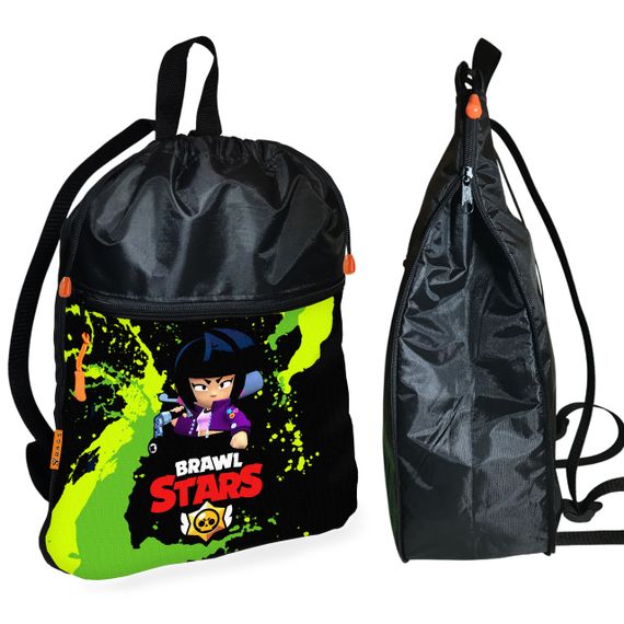 Шкільний рюкзак дитячий Бравл Старс + Сумка для взуття спортивної форми рюкзак-мішок для хлопчика (01674) | Зображення 1