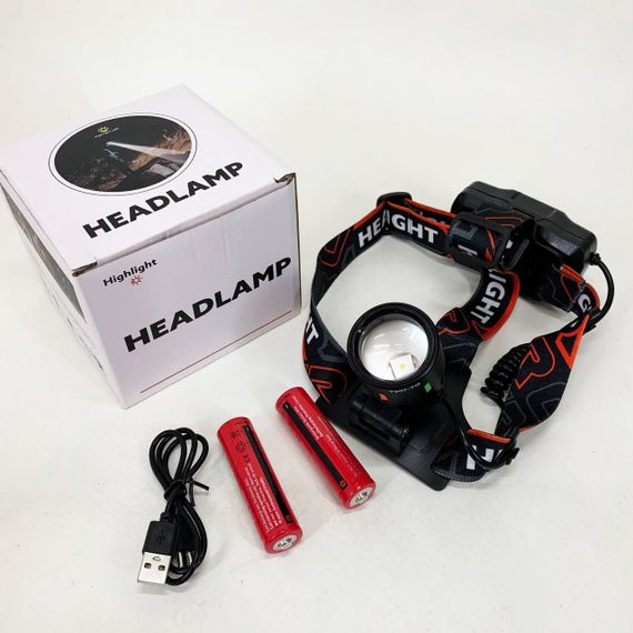 Мощный универсальный аккумуляторный налобный фонарь, Фонарь налобный для строителя SZ-48 | Зображення 6