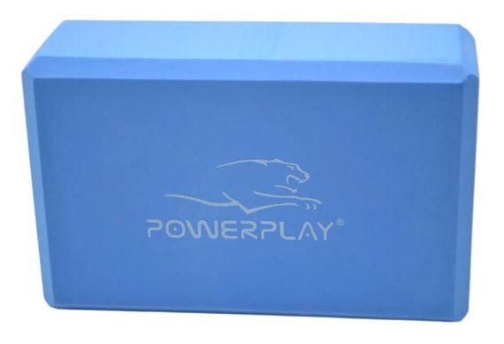 Блоки для йоги PowerPlay 4006 Yoga Brick EVA 2 шт Сині (PP_4006_Blue_2in) | Зображення 3