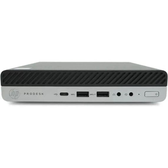 Неттоп HP ProDesk 400 G3 Mini USFF / Intel Core i5-7500T (4 ядра по 2.7 - 3.3 GHz) / 8 GB DDR4 / 256 GB SSD / Intel HD Graphics 630 б/в | Зображення 1