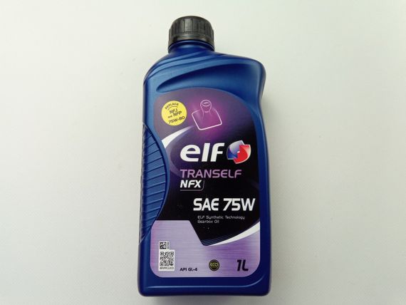 Олива трансмісійна 75W-80 GL-4 хв. ELF Tranself NFX  1л. (223519)