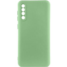 Чохол TPU GETMAN Liquid Silk Full Camera для Samsung Galaxy A50 (A505F) / A50s / A30s Зелений / Pistachio