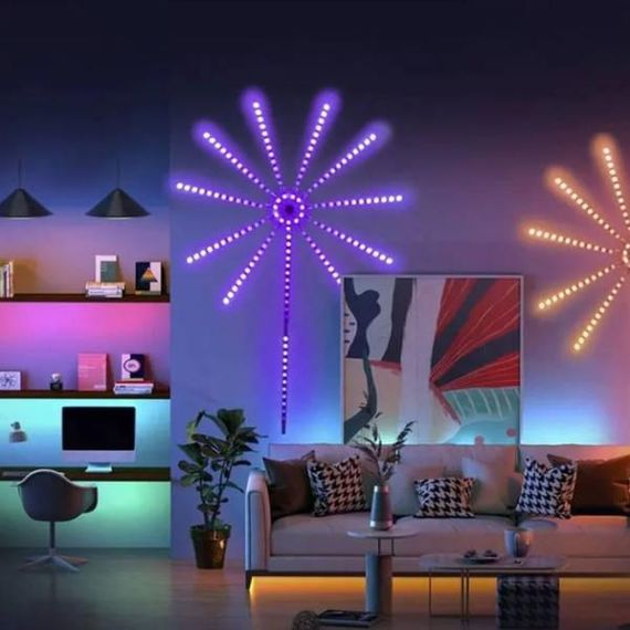 Стрічка LED 1m+0.5m APP Bluetooth USB з пультом