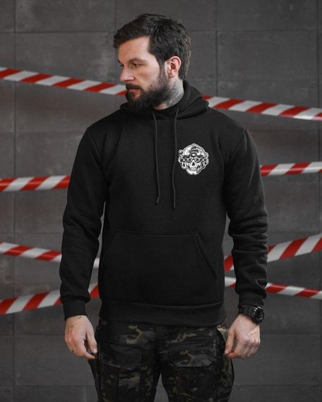 Худі на флісі Girl black ВТ4770 | Зображення 1