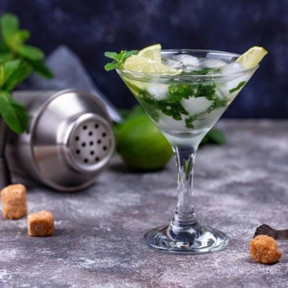 Набор бокалов для мартини Pasabahce Bistro 190 мл 6 шт 44410 фужеры для торжеств и праздников | Зображення 3