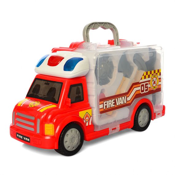 Ігровий набір Пожежного з машинкою 661-175 машинка зі світлом | Зображення 2