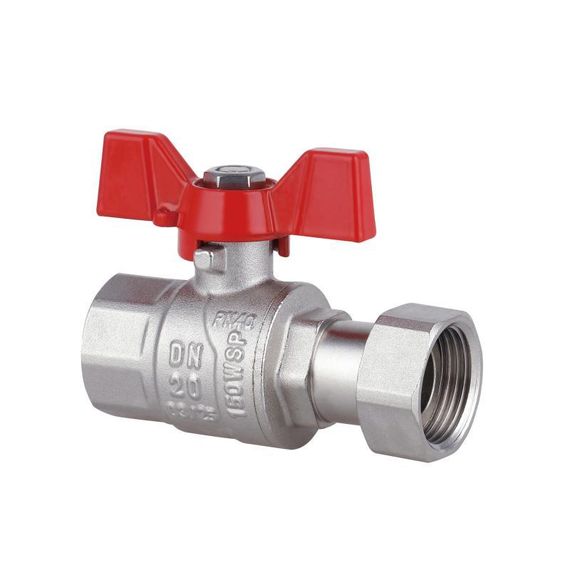 Кран кульовий з накидною гайкою Thermo Alliance Forte 3/4" ВР для води прямий SF260W20 | Зображення 2