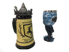 Набір Кухоль Game Of Thrones House Герб Баратеонів Гра Престолів Баратеони та Кубок Дракон