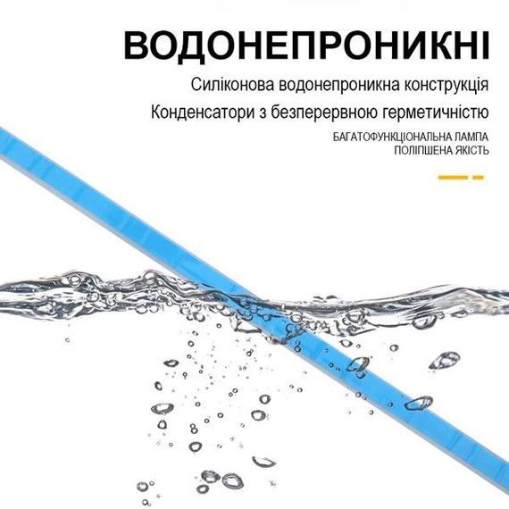 LED стрічка DRL повороти ТЕТРІС 45 см Світлодіодна Денні ходові вогні, біло-жовті 12В 2 штуки | Зображення 1