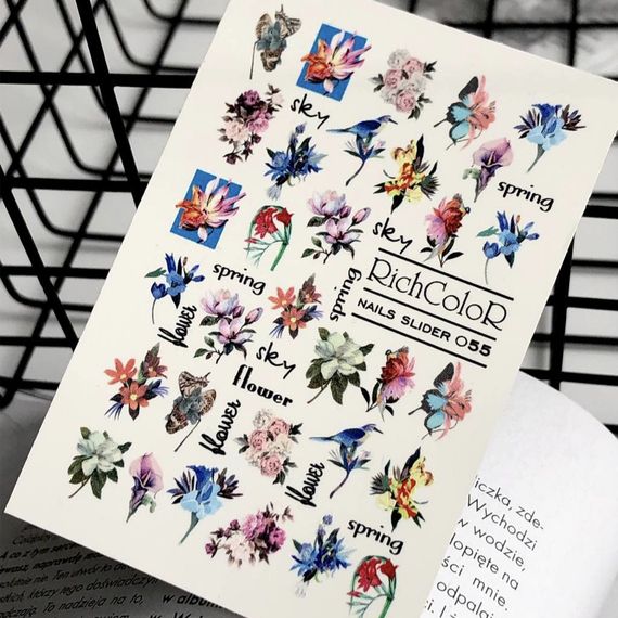 Рифлений слайдер RichColor 055 на водяній основі (6.5x9.5см)