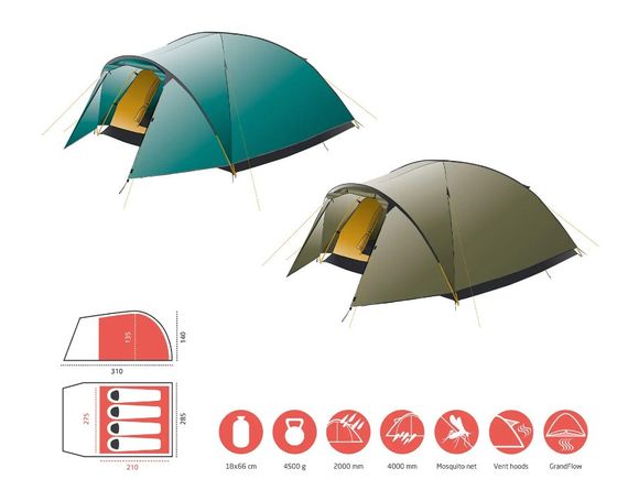 Намет Grand Canyon Topeka 4 Capulet Olive (330028) (DAS301592) | Зображення 1