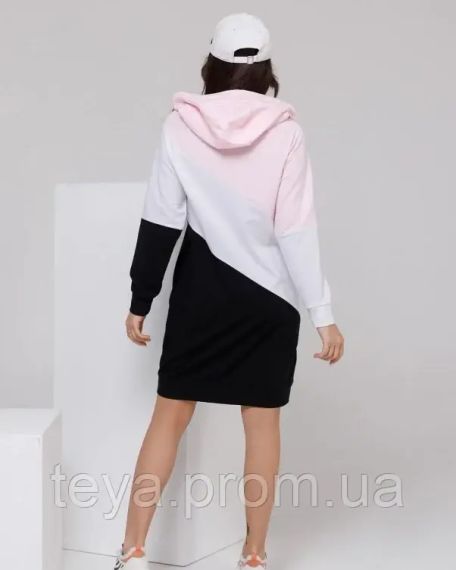 Платье для женщин цвет розовый/черный размеры M, S, L, XL, XXL FI_000567 | Зображення 2