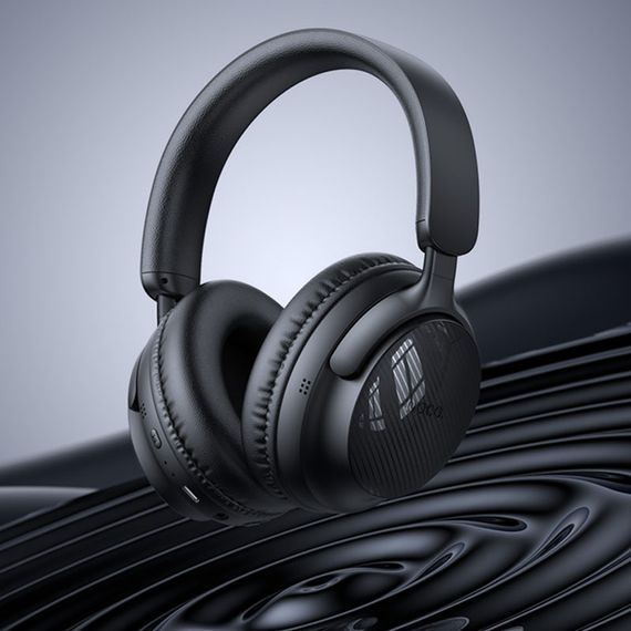 Накладні бездротові навушники Hoco W53 Tone Classic Black | Зображення 2