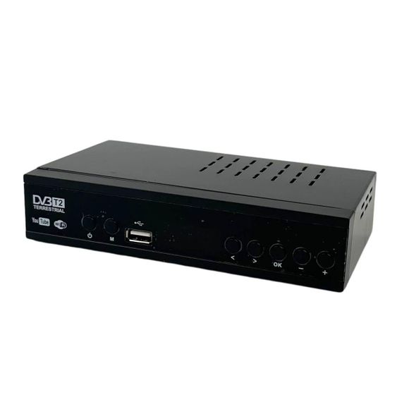 Приставка тюнер T2 DVB M8 IPTV USB HDMI RCA чорний