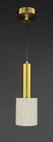 Люстра підвісна на 1 лампочку 27693 Латунь 35-180х10х10 см.