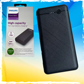 PowerBank Philips 20000 mAh. Павербанк філіпс 20000. Повербанк оригінал
