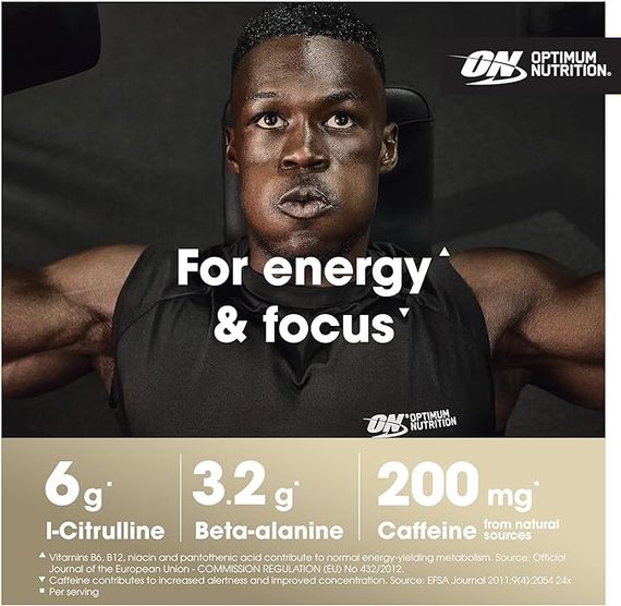 Предтренировочный комплекс Optimum Nutrition Pre Workout 420g (Tropical) EU | Зображення 1
