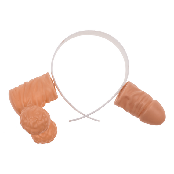 Oбруч Dick Head Headband, 28 см Sex Aura | Зображення 2