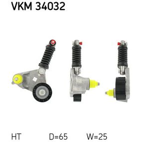 Натяжитель ремня с роликом SKF VKM 34032