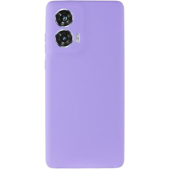 Чохол Silicone Cover Lakshmi Full Camera (AA) для Motorola Edge 50 Fusion Бузковий / Dasheen | Зображення 2