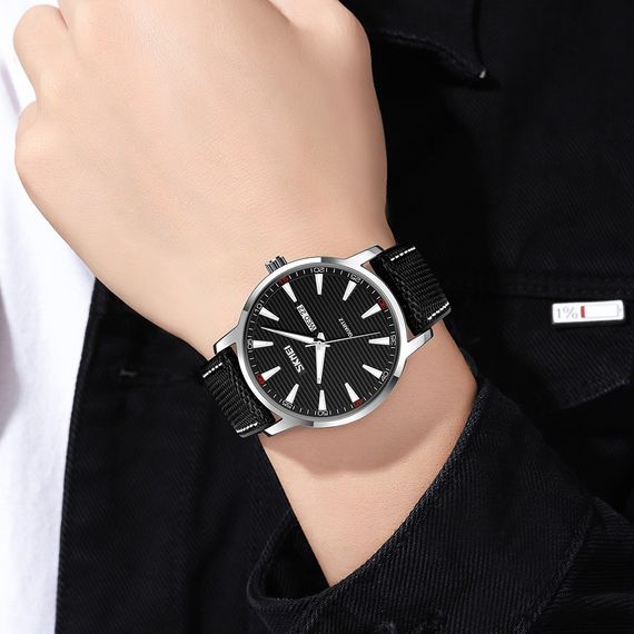Skmei 9303SIBK Silver-Black | Зображення 3