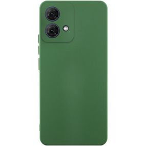 Чохол Silicone Cover Ummi Lakshmi Full Camera (AA) для Motorola Moto G84 Зелений / Dark green